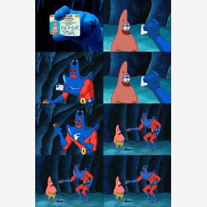Patrick Star Wallet   Man Ray   Spongebob Squarepants